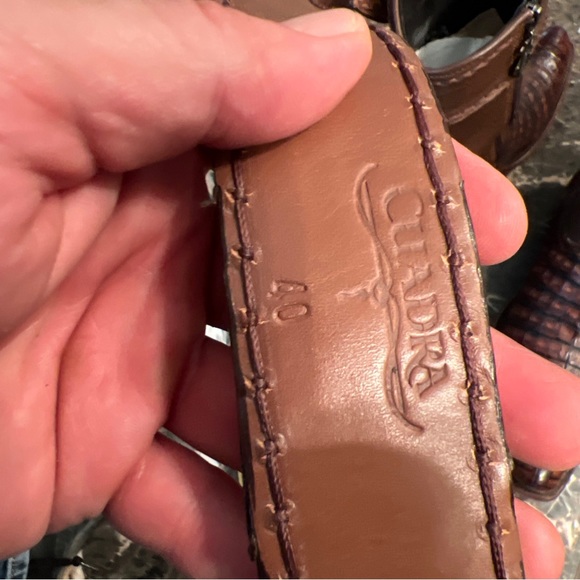 CUADRA FUSCUS BOOT WITH BELT 40. Good condition look at pictures - Picture 10 of 16